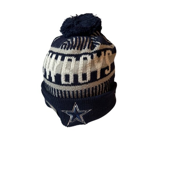 NFL Dallas Cowboys Winter Knit New Era Cap New With Tag Fleece Lined NWT - Picture 2 of 6